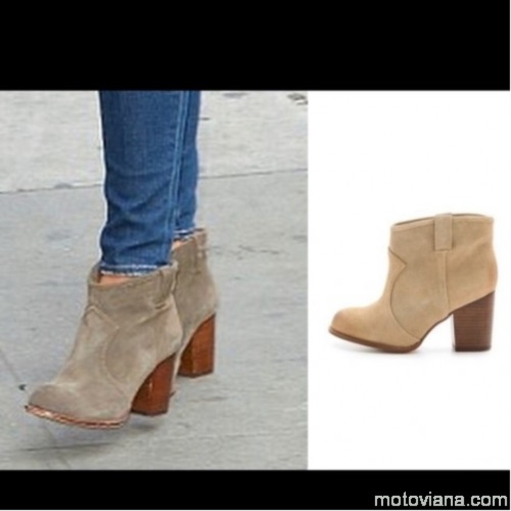 Splendid Leather Heeled Booties